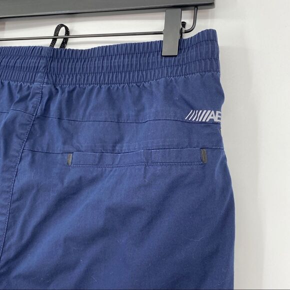 American Eagle Outfitters Flex Navy Blue Black Drawstring Moisture-wick Joggers - Picture 8 of 12